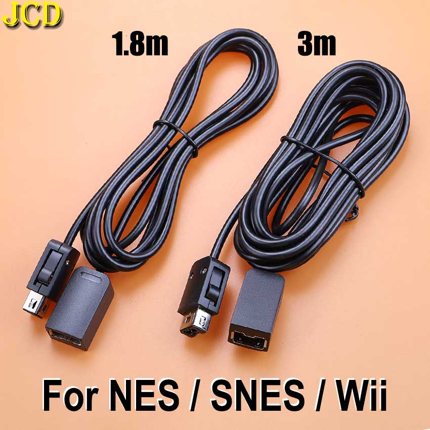Controller Extension Cord - JCD 1.8M 3M オス-メス ハンドル延長ケーブル SNESクラシックミニ