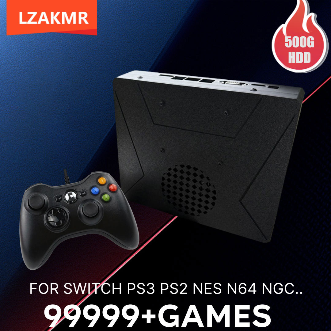 Retro Gaming Design - LZAKMR S1 レトロゲームコンソール デュアルシステム Windows11 500GB
