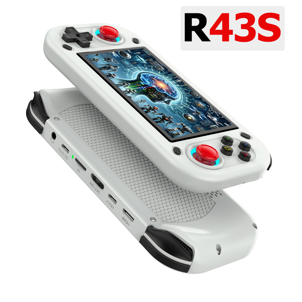 Retro Gaming Com - R43S レトロハンドヘルドビデオゲームコンソールオープンソース Linux システム 4.3 インチ