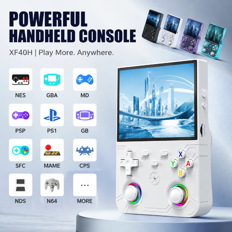 Retro Gaming Devices - 携帯型ゲーム機 R36 ウルトラX レトロゲームプレーヤー 4.5インチHDスクリーン 2.4G