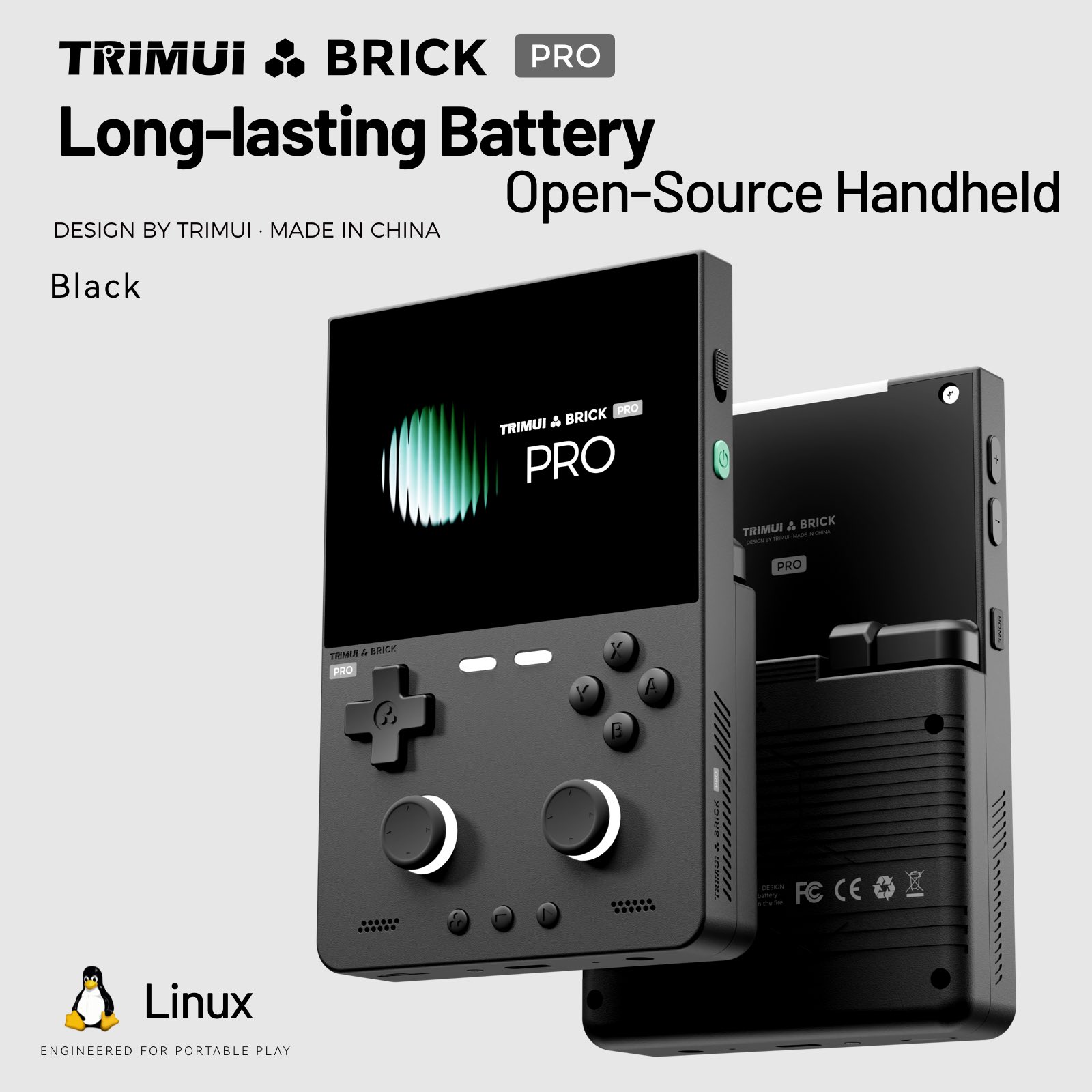 Retro Gaming On Phone - 2026 TRIMUI BRICK PRO レトロハンドヘルドゲーム機 ポータブルビデオプレーヤー
