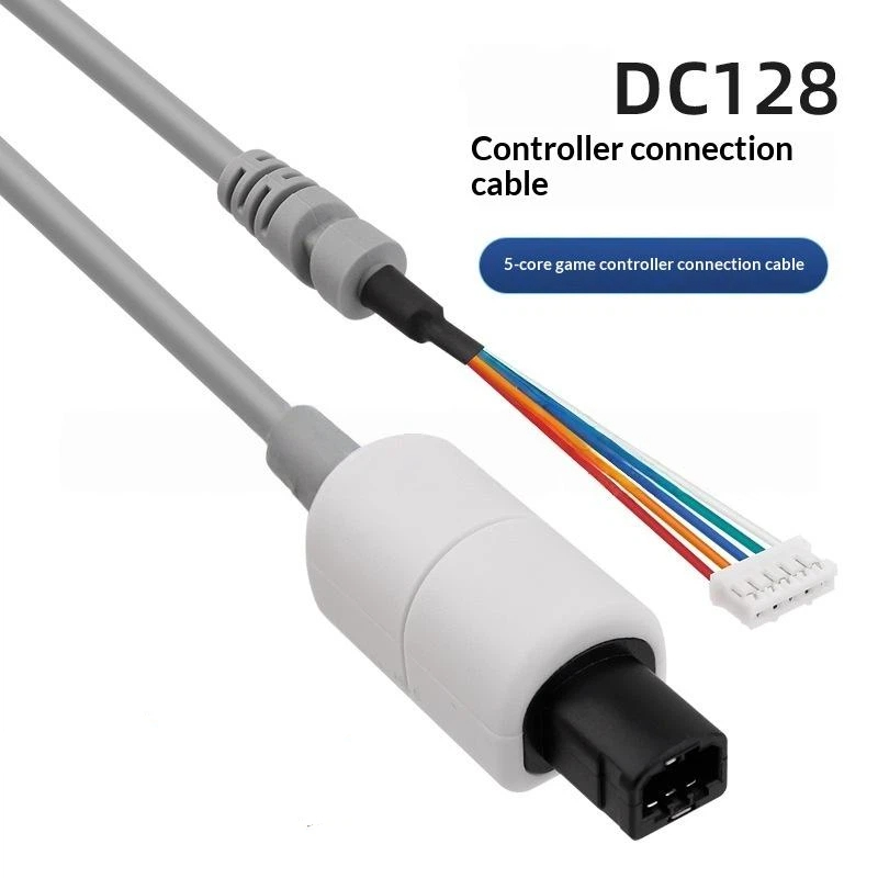 Controller Extension Cord - SEGA ドリームキャスト DC128 ゲームパッド延長コード信頼性の高い交換用接続ワイヤーゲームジョイスティックコントローラーアクセサリー