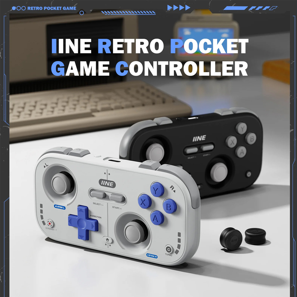 Retro Gaming Mini Pc - IINE レトロポケットゲームパッド ミニコントローラー ニンテンドースイッチ2/1 スチームデッキ Android