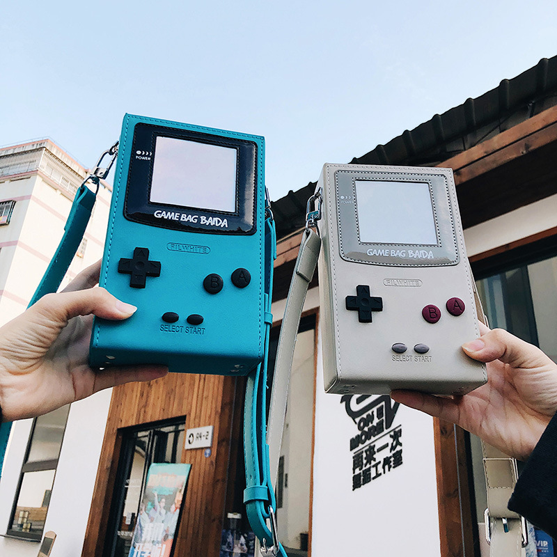 ユニークなクリエイティブゲーム機型クロスボディミニバッグ、フ - Retro Gaming Setup のレビューと価格