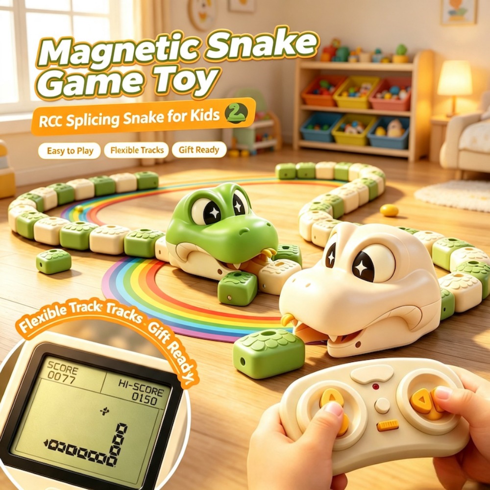 デュアルプレイヤーRCマグネティックスネークトイ、レトロなス - Retro Gaming On Phone のレビューと価格