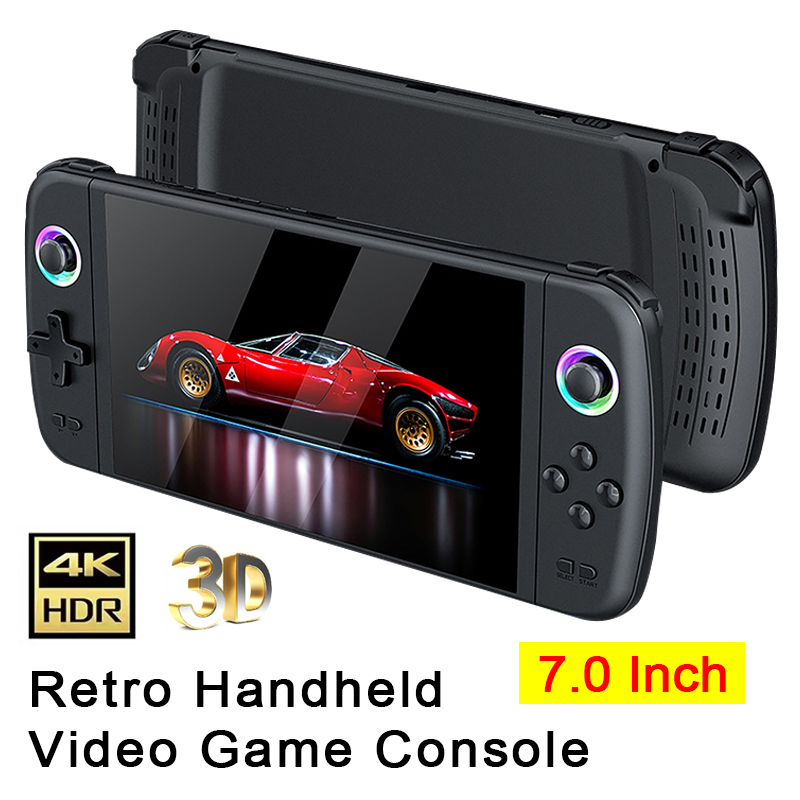M27ポータブルポケットレトロハンドヘルドゲーム機、7.0イ - Retro Gaming Images のレビューと価格