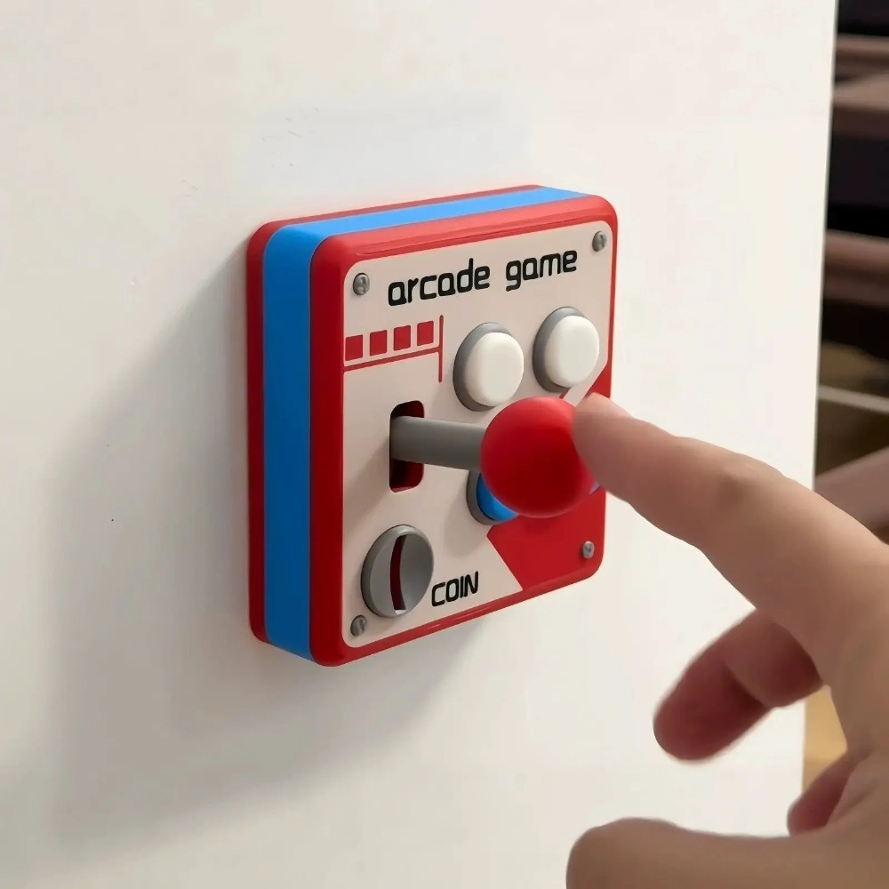 レトロアーケードジョイスティックスイッチプレートカバー、パン - Retro Gaming Accessories のレビューと価格