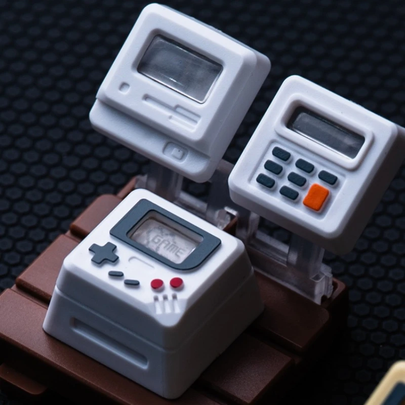 K-04 3-in-1 クリエイティブレトロ透明キーキャップ - Retro Gaming Accessories のレビューと価格