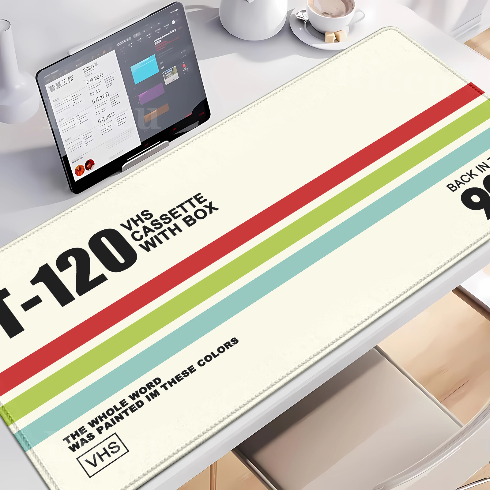 大型 PC ゲームレトロ VHS マウスパッドレトロテープレ - Retro Gaming Com のレビューと価格