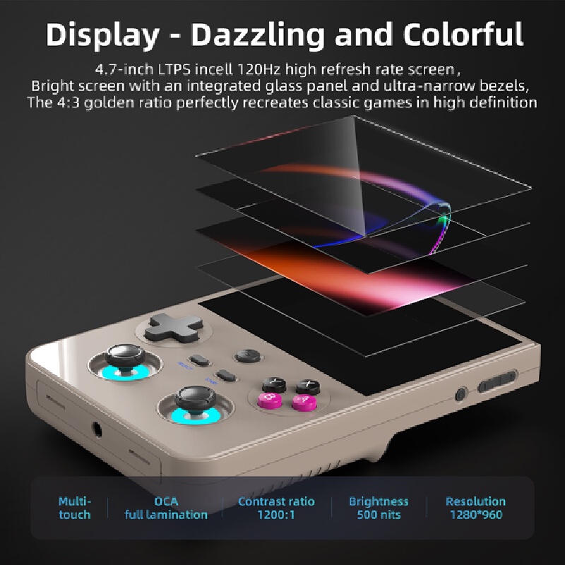 携帯型ゲーム機Rg477v レトロポータブルゲームデバイス  - Retro Gaming Devices のレビューと価格