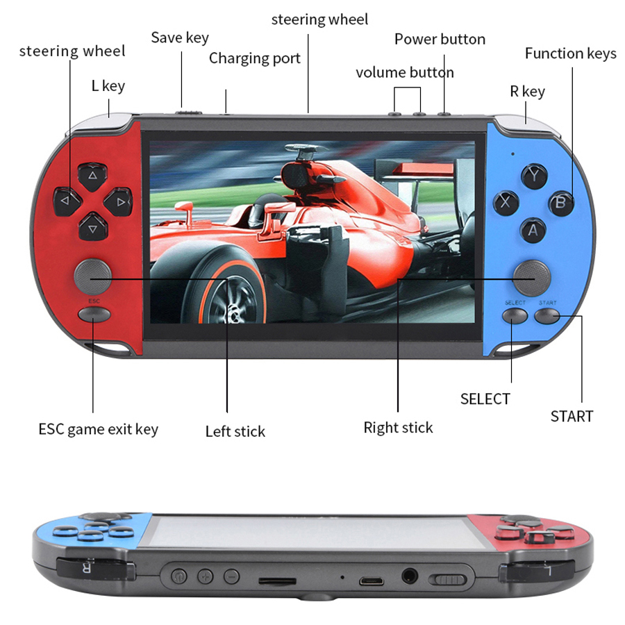 子供のためのレトロなポータブルビデオゲームコンソール,ゲーム - Retro Gaming Devices のレビューと価格