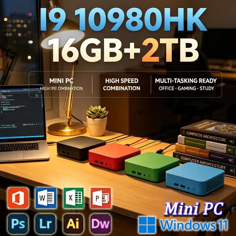 インテル i9 10980HK ミニPC デュアルLAN W - Retro Gaming Mini Pc のレビューと価格