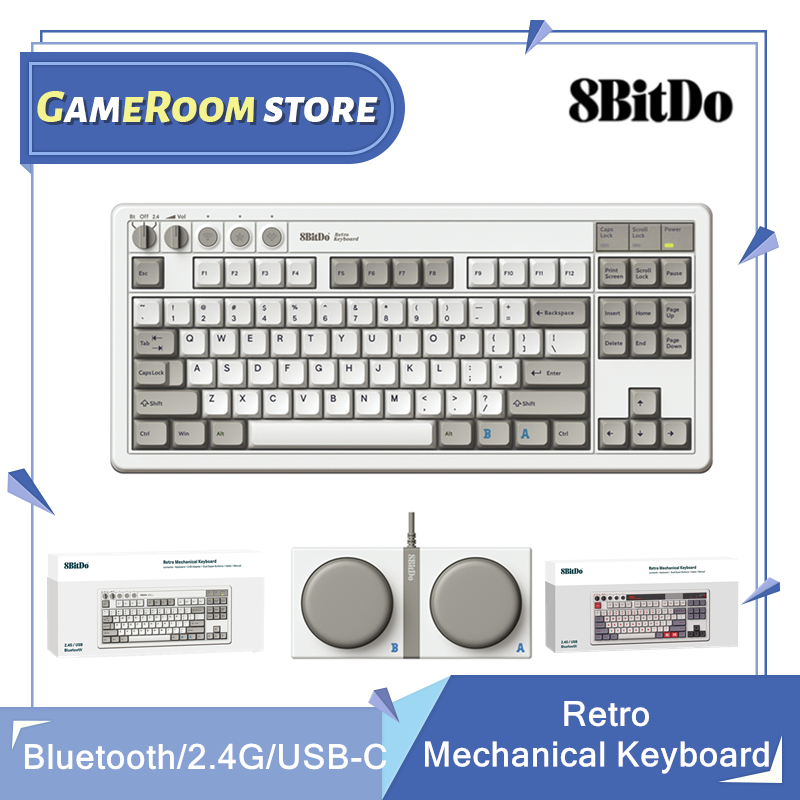 8ビットレトロメカニカルゲーミングキーボード,Bluetoo - Retro Pc Gaming のレビューと価格