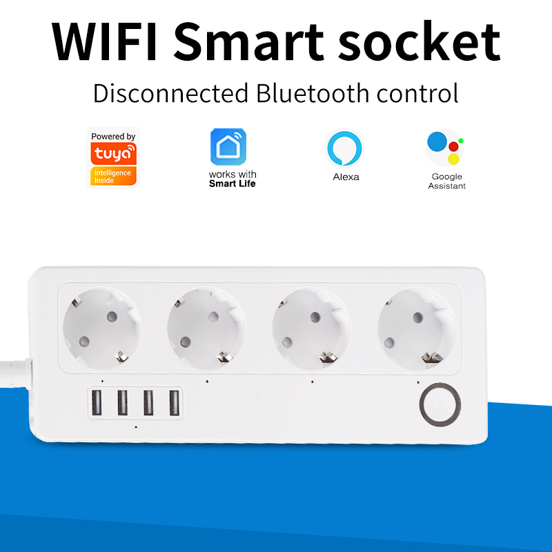 Sixwgh-スマート延長コード,wifi,EUプラグ,電源 - Controller Extension Cord のレビューと価格
