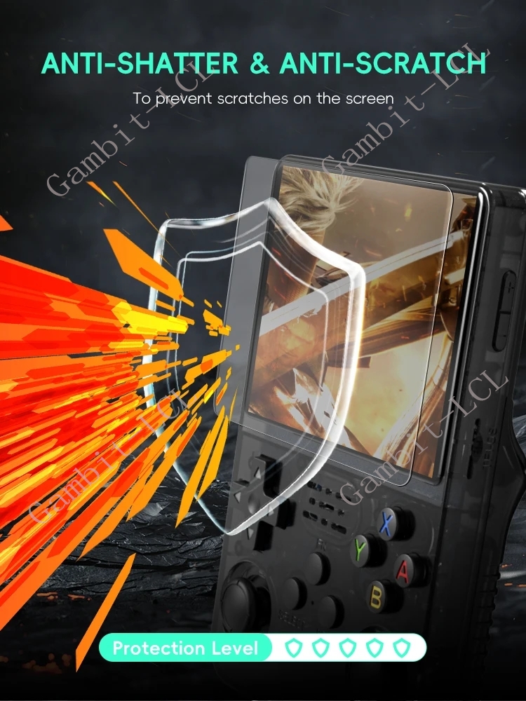 2-4 個 9H HD 強化ガラス Anbernic RG4 - Retro Gaming Images のレビューと価格