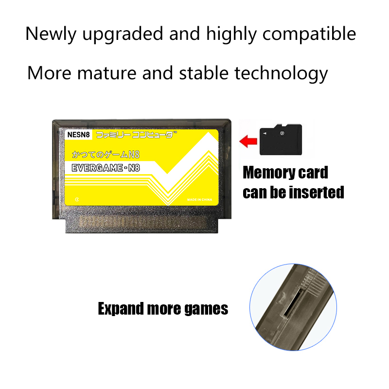 REMANK EVERGAME N8 NES カートリッジス - Retro Gaming Setup のレビューと価格