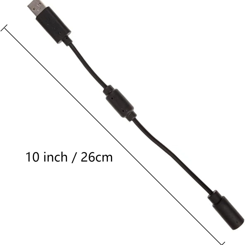 10 個 26 センチメートルブラック USB ブレークアウ - Controller Extension Cord のレビューと価格