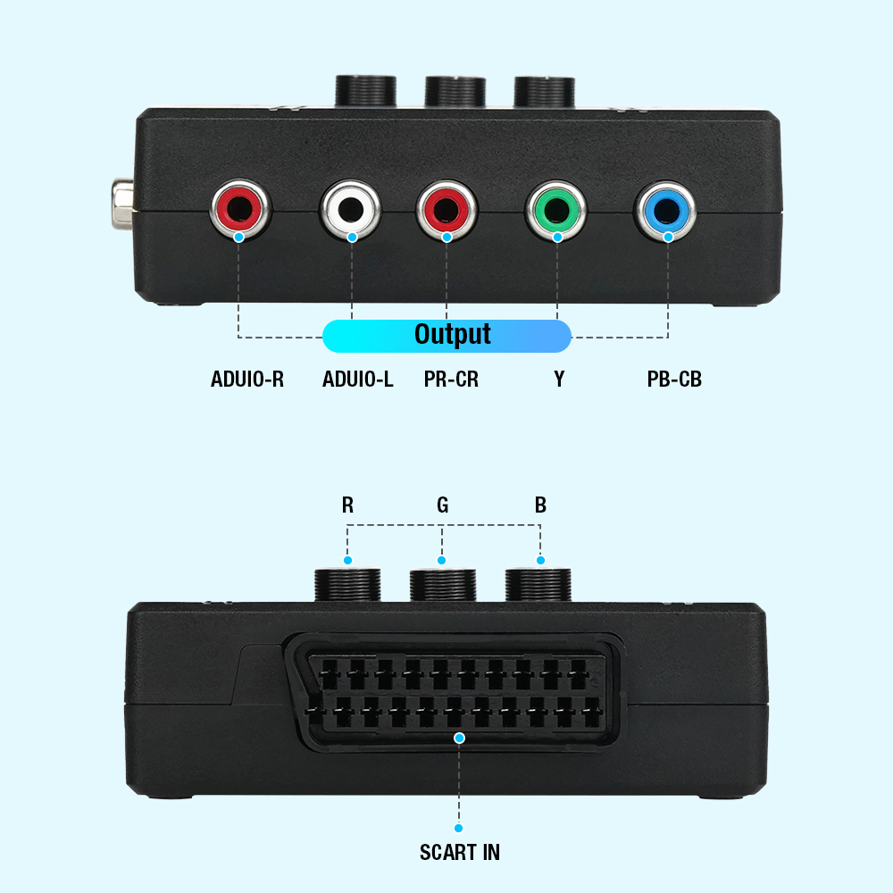 RGBS VGA - YPBPRコンポーネントコンバーター  - Retro Gaming Setup のレビューと価格